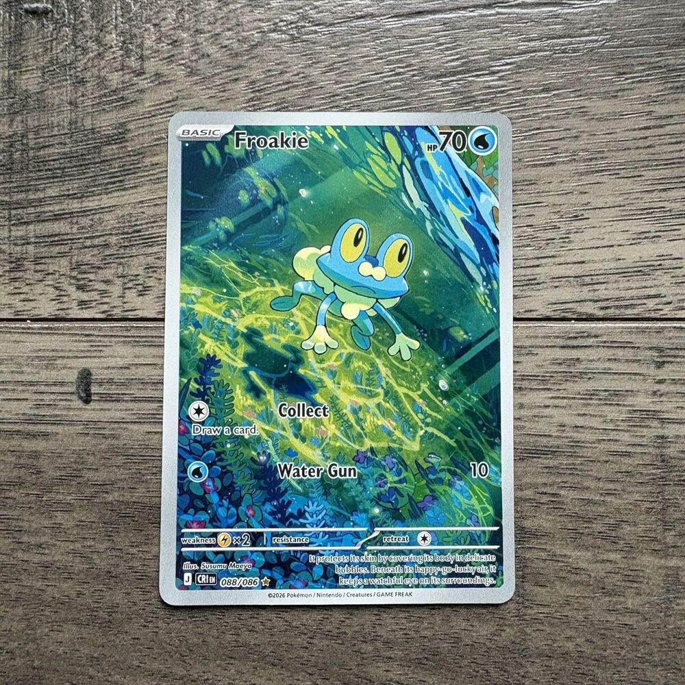 Froakie 088/086 Me04: Chaos Rising Holo